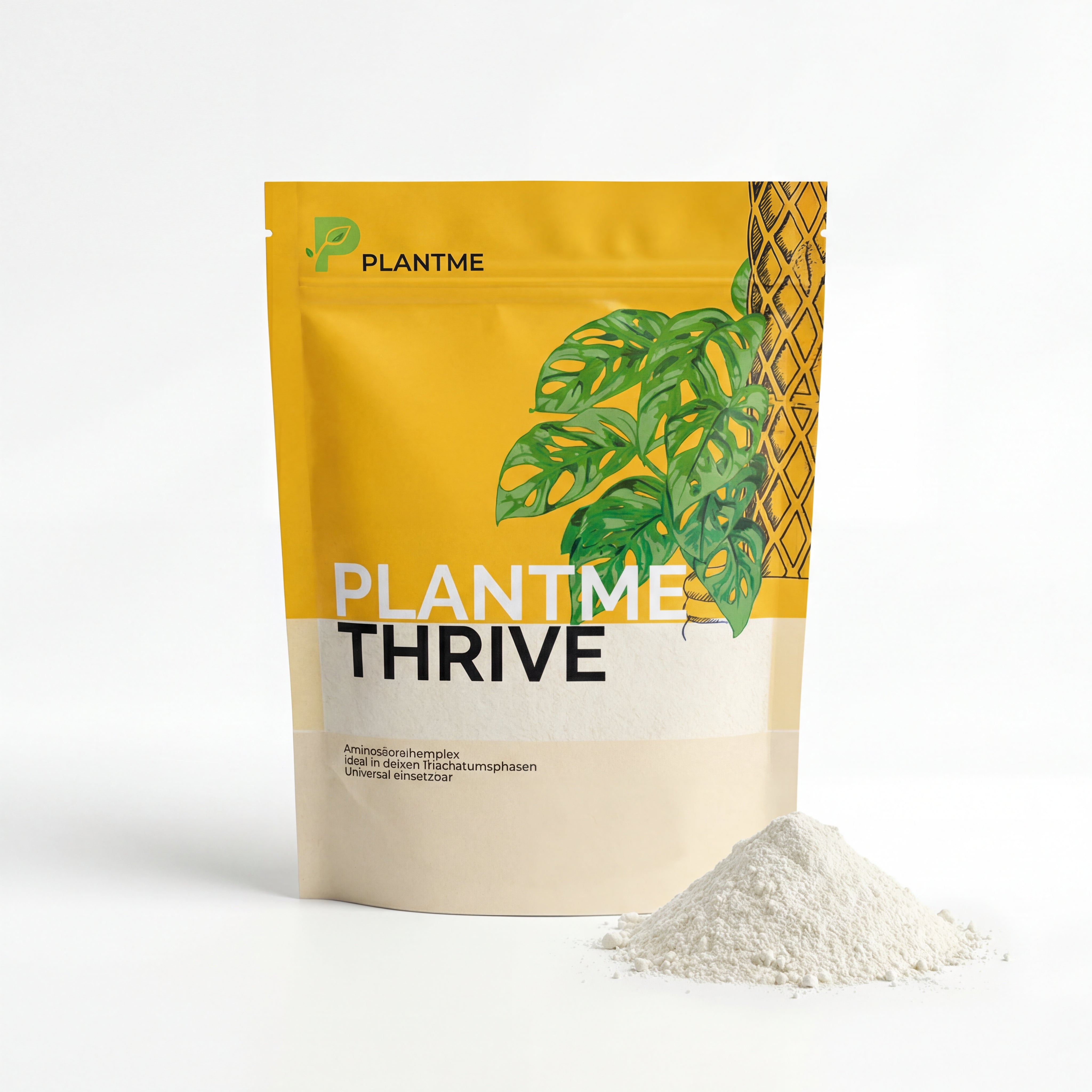 PlantMe Thrive Aminosäuren für Pflanzen, Zur Anwendung in aktiven Wachstumsphasen, Ideal für Monstera, Philodendron