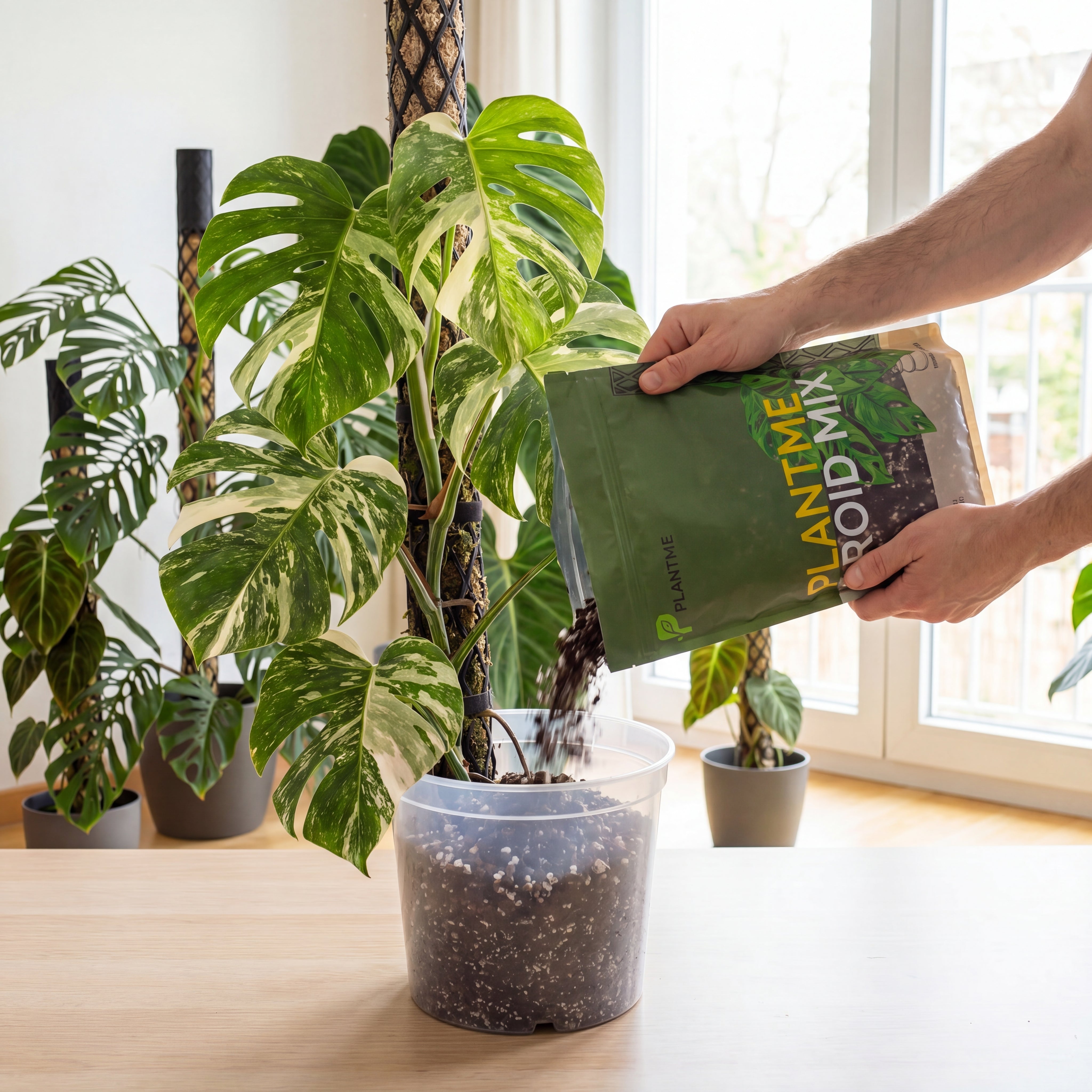 Aroid Mix, Monstera Erde, Philodendron Erde, Anthurium Erde, torffrei