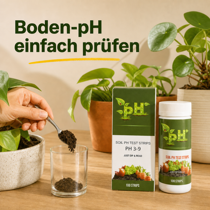 pH-Bodentest, pH-Wertes von Kulturböden