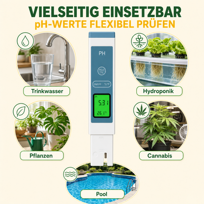 PlantMe digitales pH-Messgerät