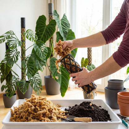 Sphagnum Moos aus Chile